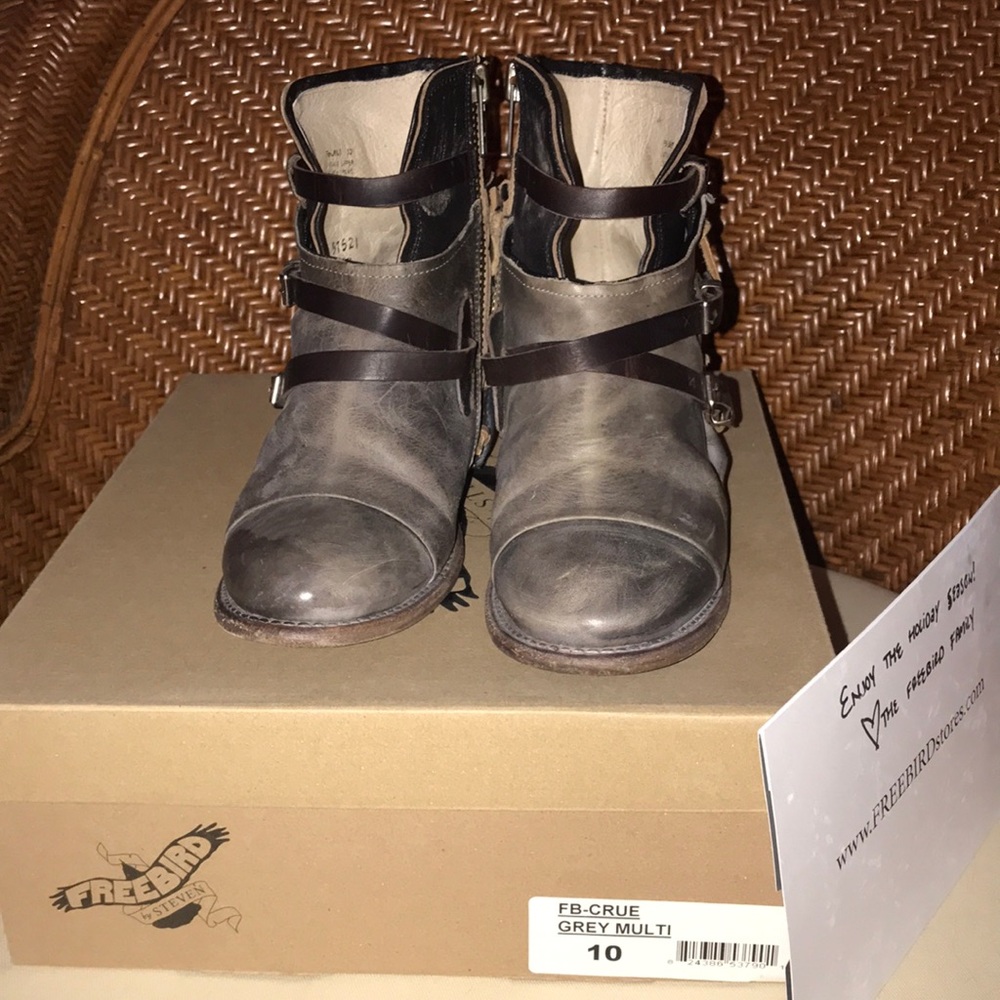 FreeBird Crue Grey Multi size 10